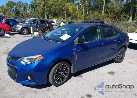 2014 Toyota Corolla S Plus from USA, damaged, VIN 2T1BURHE1EC084389